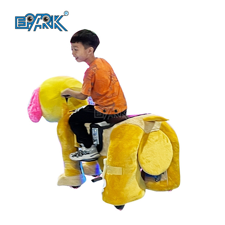 Adult And Kid Size Animal Ride Kids Riding Toys Plush Animal Electric Scooter For Sale