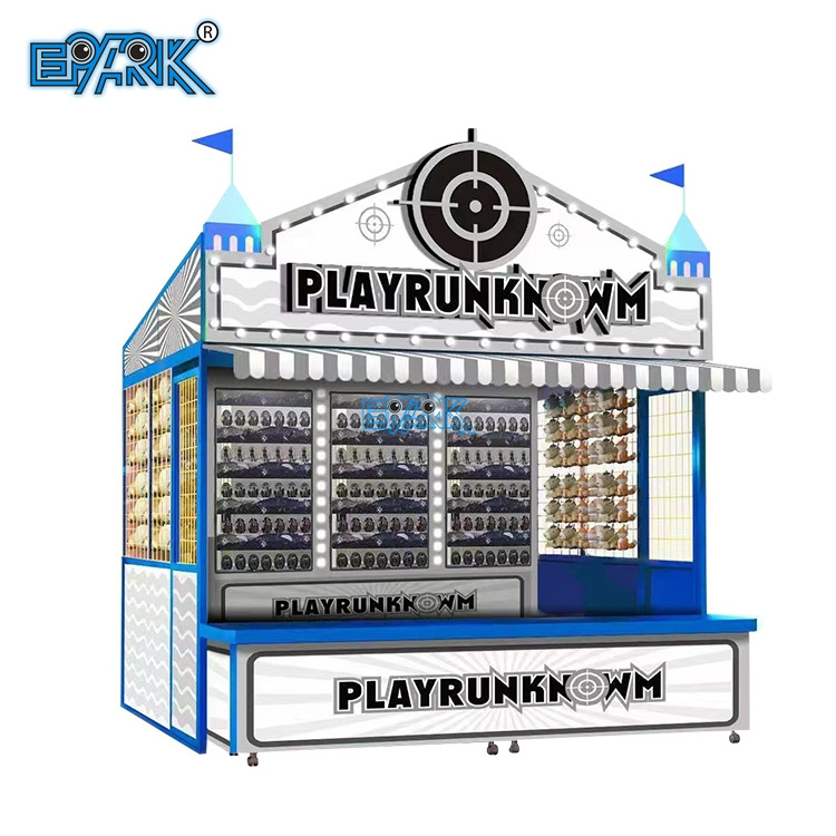 Customizable Happy Pitch Carnival Game Booth Earn Money Carnival Booth Carnival Game Outdoor For Sale