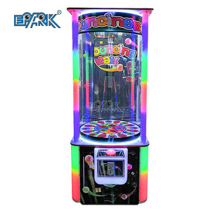 Coin Operated  Drop Kids Throwing Ball Turntball Redemption Prize Arcade Bowling Lottery Game Machine