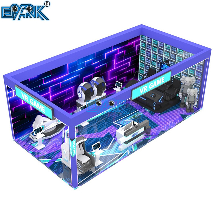 High Return VR Business VR Game Machine Indoor Playground Equipment Virtual Reality 9D VR Theme Park