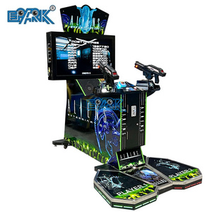 Factory Price 2 Player Simulator Shooting Arcade 42 Lcd Aliens Extermination Game Machine