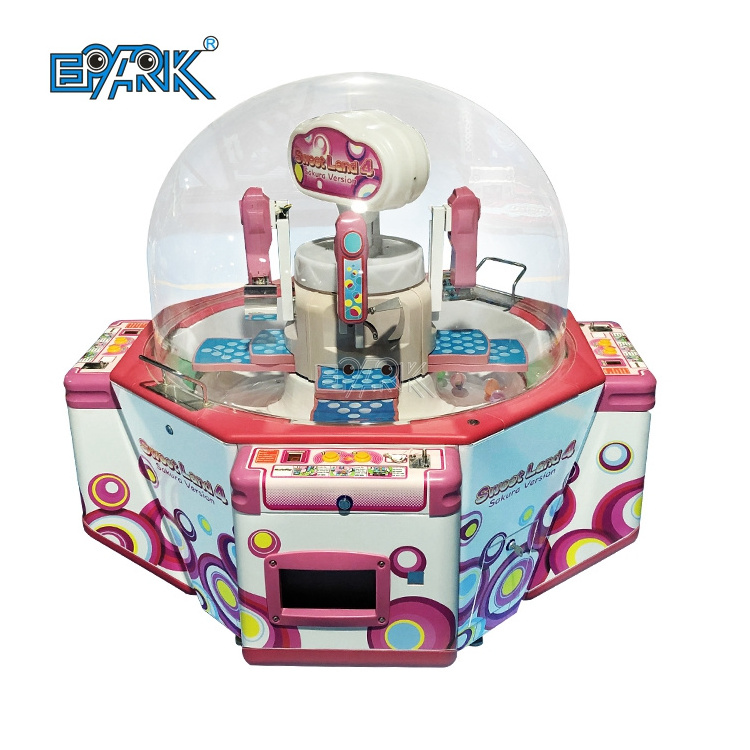 New Arrival Coin Operated Arcade Machine Catch Prize Games Ball Ball Game Gift Vending Games For 4 Players