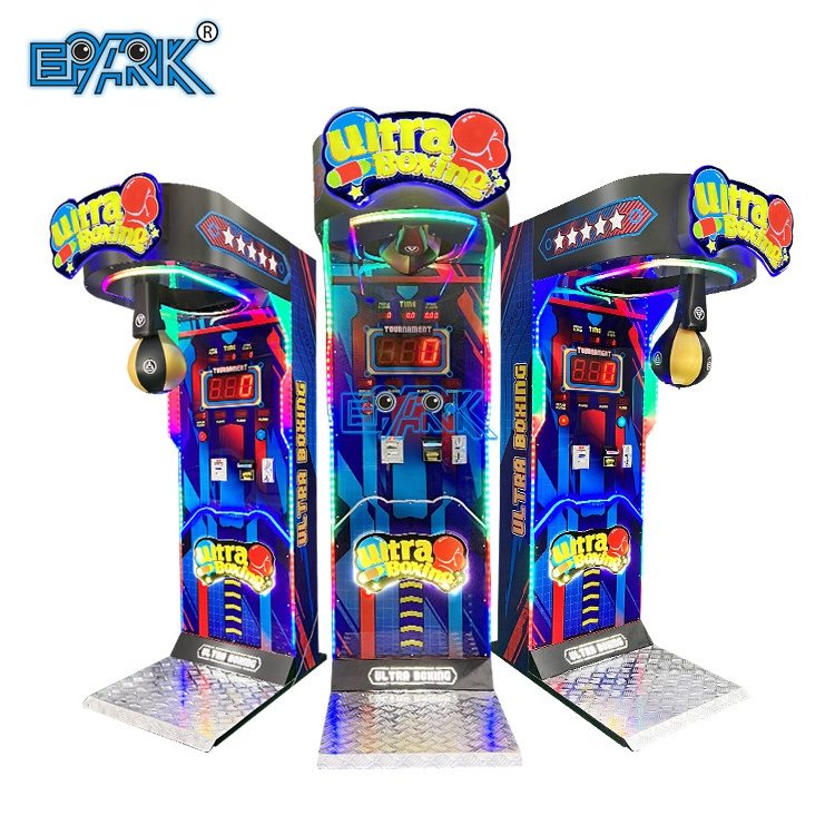 Amusement Coin Operated Games Punching Ultimate  maquina de boxeo Electronic Tickets Redemption Arcade Boxing Punch Machine