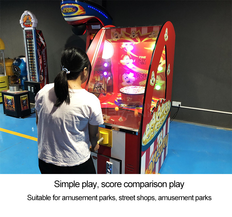 Entertainment Kids Games Coin Operated Arcade Redemption Machine Popcorn Lottery Game Machine