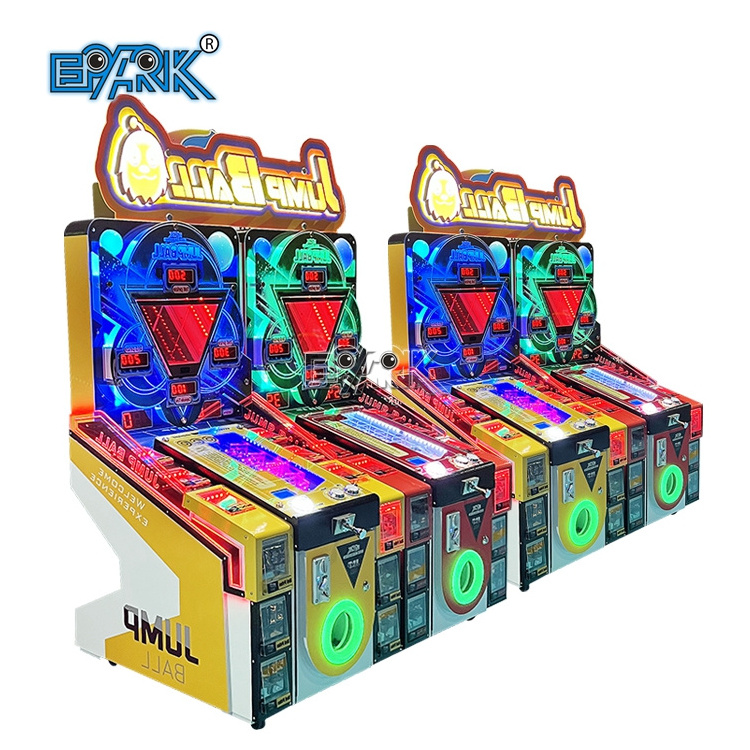 Coin Operated Toy Gift Jump Ball Pinball Game Ball Shooting Arcade Game Machine For Sale