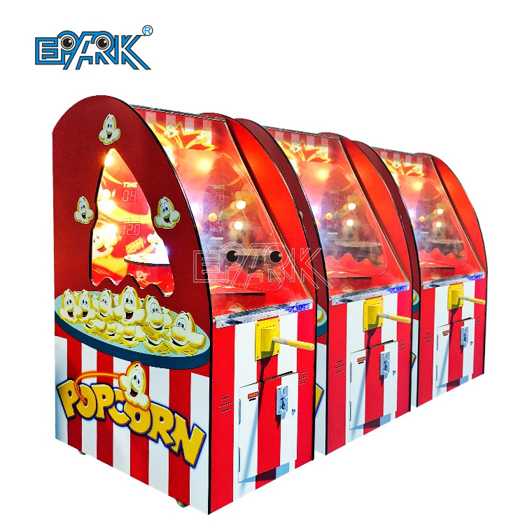 Entertainment Kids Games Coin Operated Arcade Redemption Machine Popcorn Lottery Game Machine