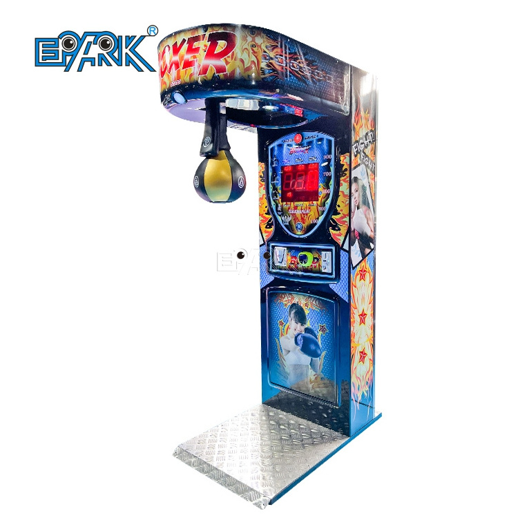 Earn Money Arcade Coin Operated Game  Boxing Punch Machine Electronic Boxing Machine Price