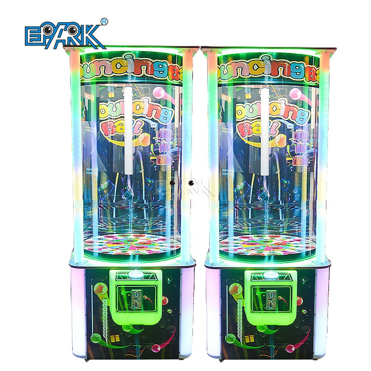 Kids Coin Operated Jump Ball Lottery Ticket Drop Ball Redemption Ticket Prize Game Machine