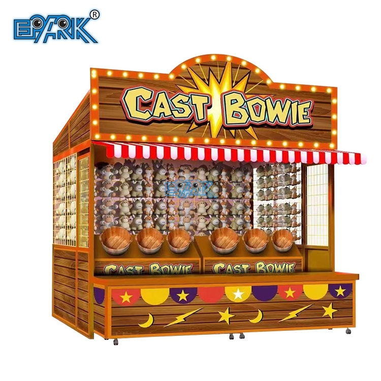 Customizable Happy Pitch Carnival Game Booth Earn Money Carnival Booth Carnival Game Outdoor For Sale