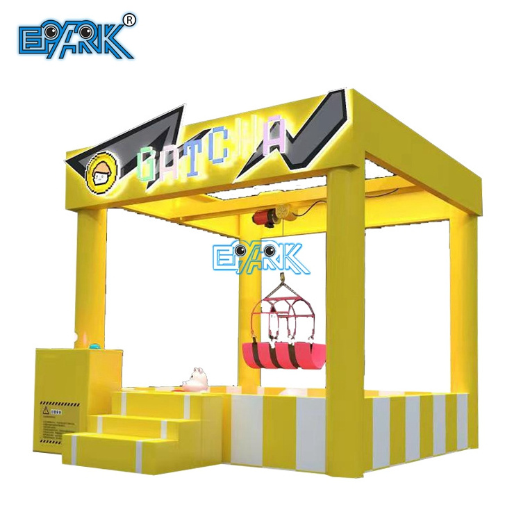 Indoor Amusement Park Coin-Operated Real Man Person Human Claw Machine Game Claw Machine