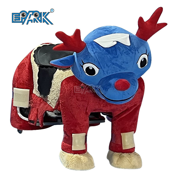 Adult And Kid Size Animal Ride Kids Riding Toys Plush Animal Electric Scooter For Sale