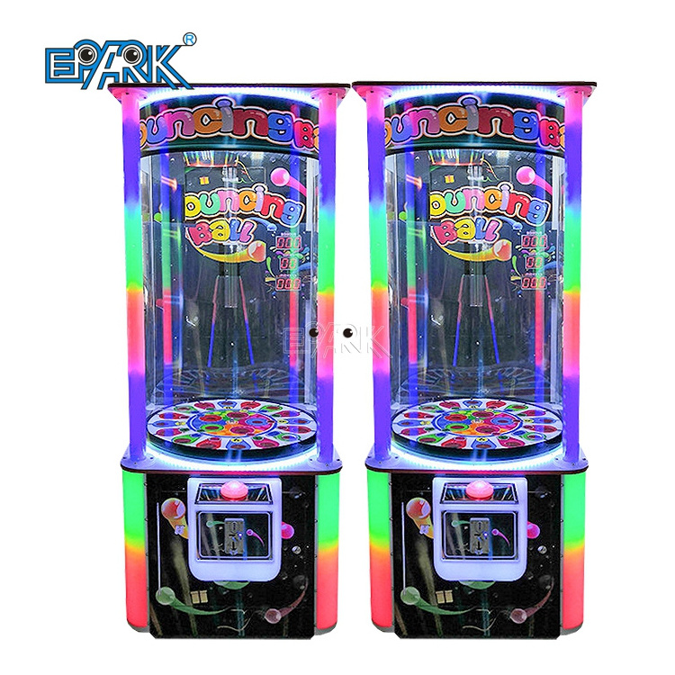 Coin Operated  Drop Kids Throwing Ball Turntball Redemption Prize Arcade Bowling Lottery Game Machine