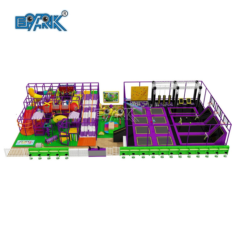 One-Stop Professional Commercial Indoor Trampoline Park Equipment For Kids