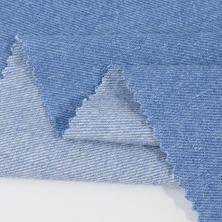 factory wholesale high quality woven denim stretch sustainable denim fabric