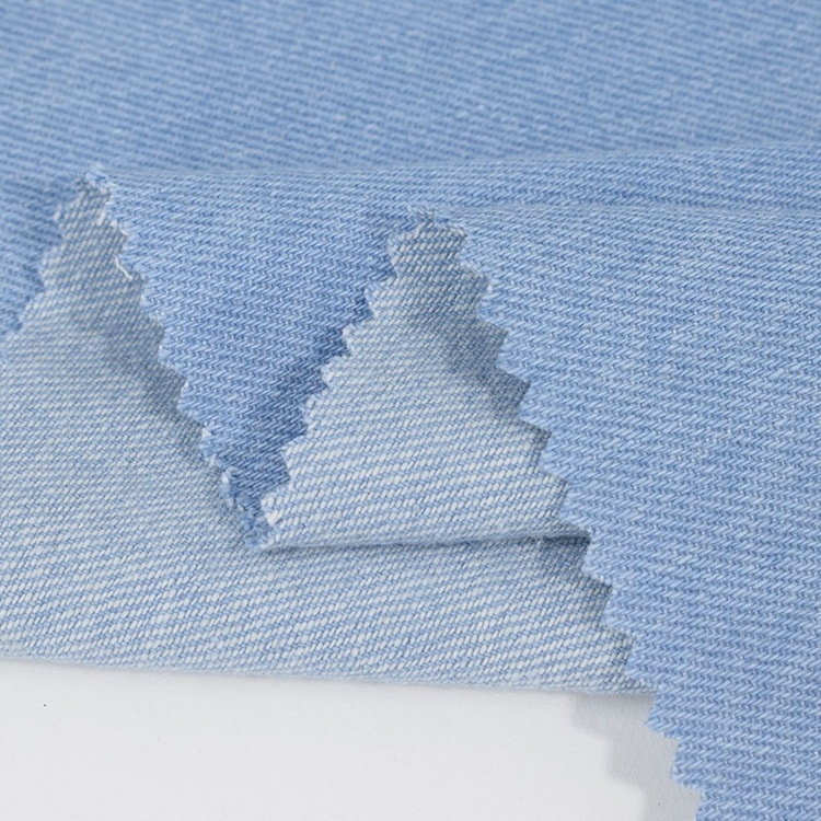 factory wholesale high quality woven denim stretch sustainable denim fabric