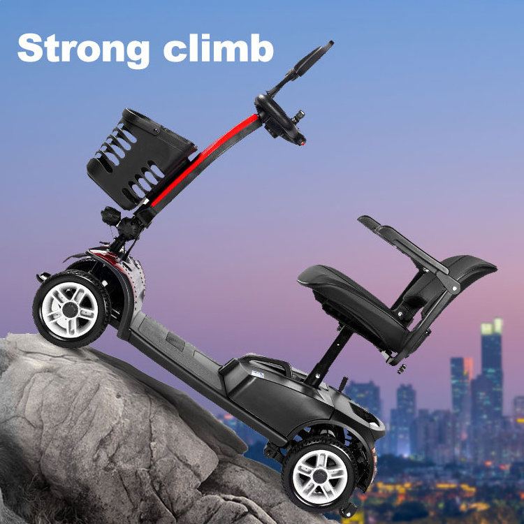 New arrival electric scooter handicap custom electric 4 wheel off-road mobility Handicapped scooters for adults