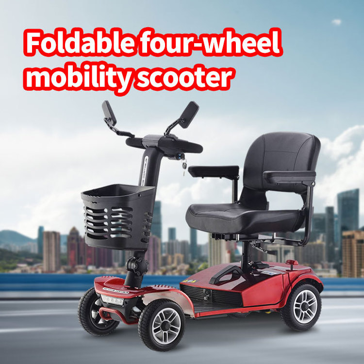 New arrival electric scooter handicap custom electric 4 wheel off-road mobility Handicapped scooters for adults