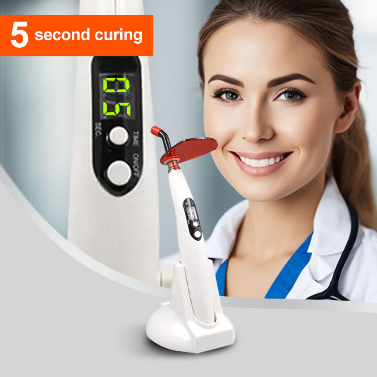 high quality dental equipments custom dental light curing lamp Photopolymerizer wholesale Wireless dental led curing light