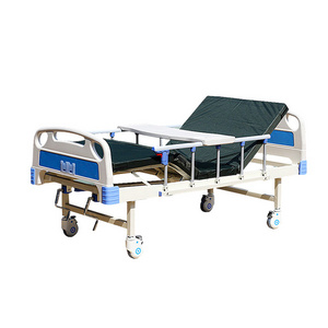 Custom hospital nursing bed medical bed wholesale hospitalization manual adjustable medical equipments icu hospital bed