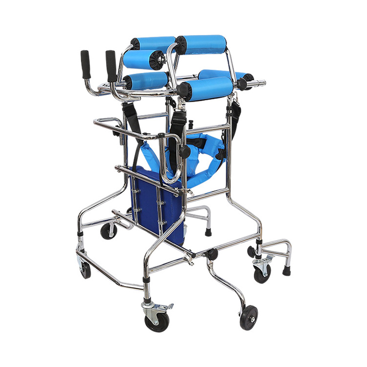 Hot Selling physical therapy rehabilitation equipments folding Stand Frame Hemiplegia disabled walker for adults