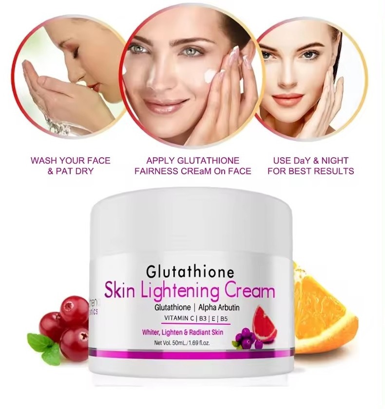 Customized Support best chinese whitening cream Gluta White Cream Skin And Face Lightening Bleach Whitening Creams For Wholesale