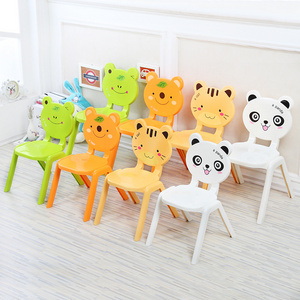 EN17191 Baby Plastic Chair Cartoon Kindergarten Chair Baby Furniture PP School Kids' Chair