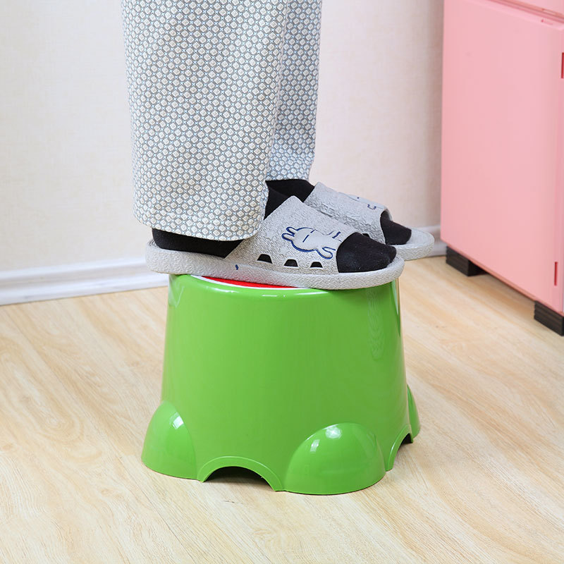 OEM Factory wholesale Plastic PP material Cartoon Shoes Stool stackable for children kids Fruit Shaped Plastic Step Chair Stool