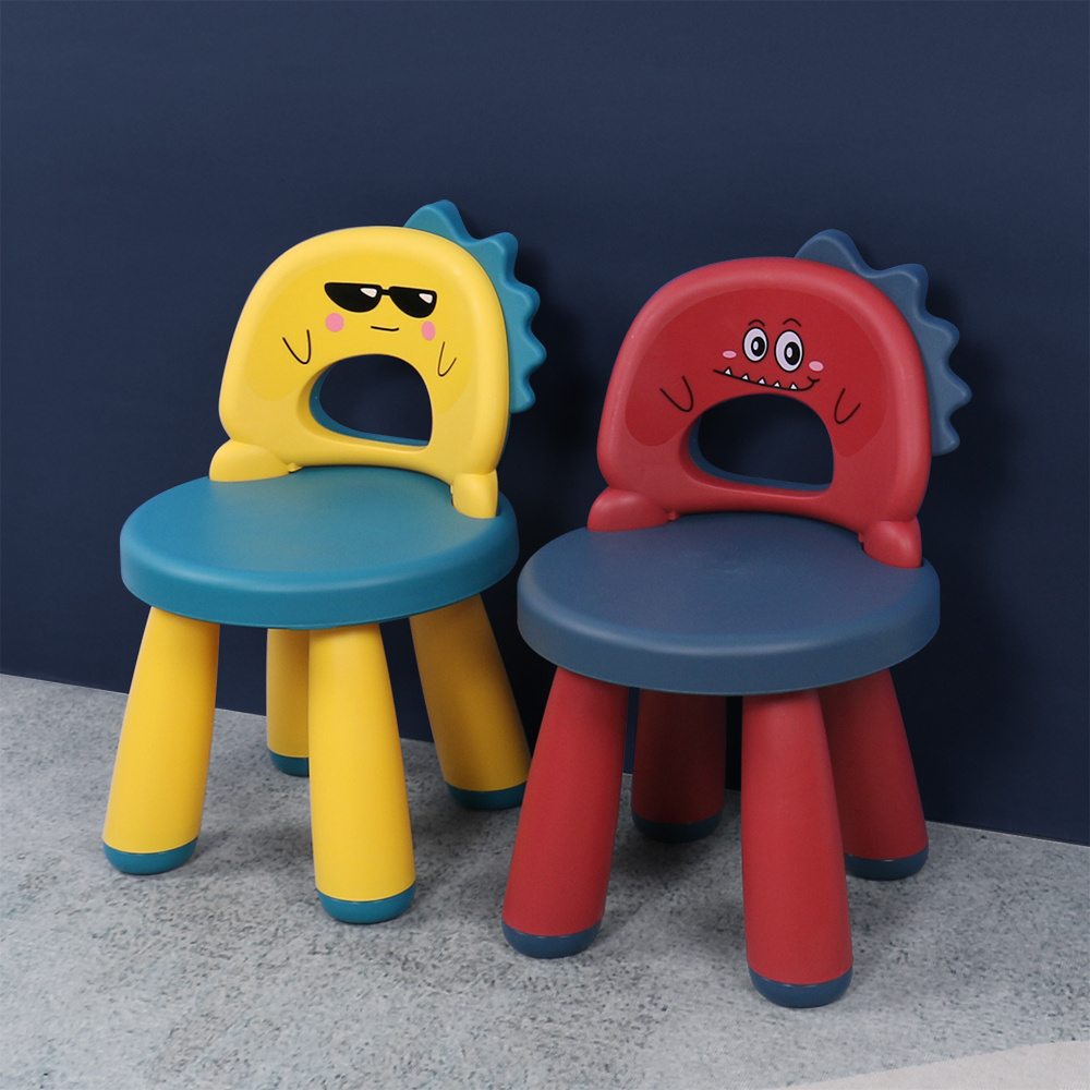 Children's small stool home cartoon bench baby low stool seat animal stool plastic cartoon chair kid chair plastic folding chair