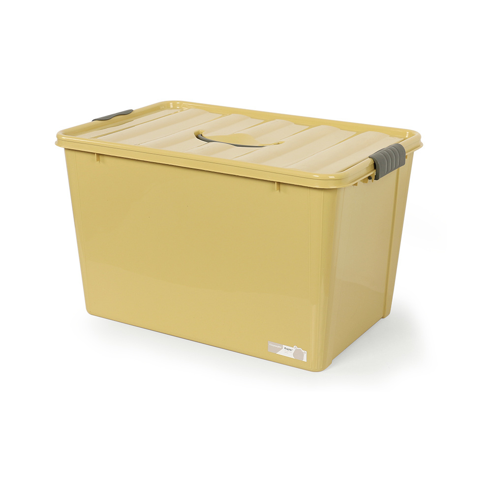 High-quality container plastic storage pp box clothes wholesale plastic boxes stackable storage drawers with lock