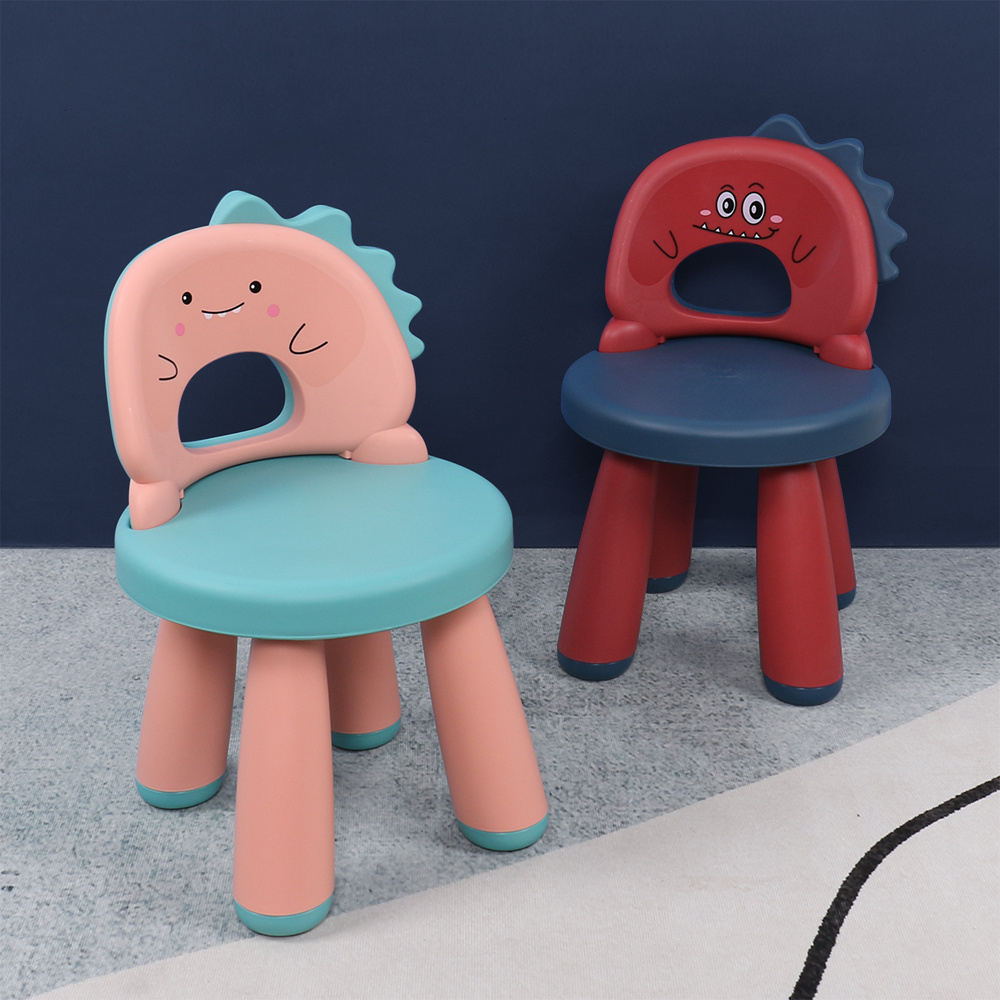 Children's small stool home cartoon bench baby low stool seat animal stool plastic cartoon chair kid chair plastic folding chair