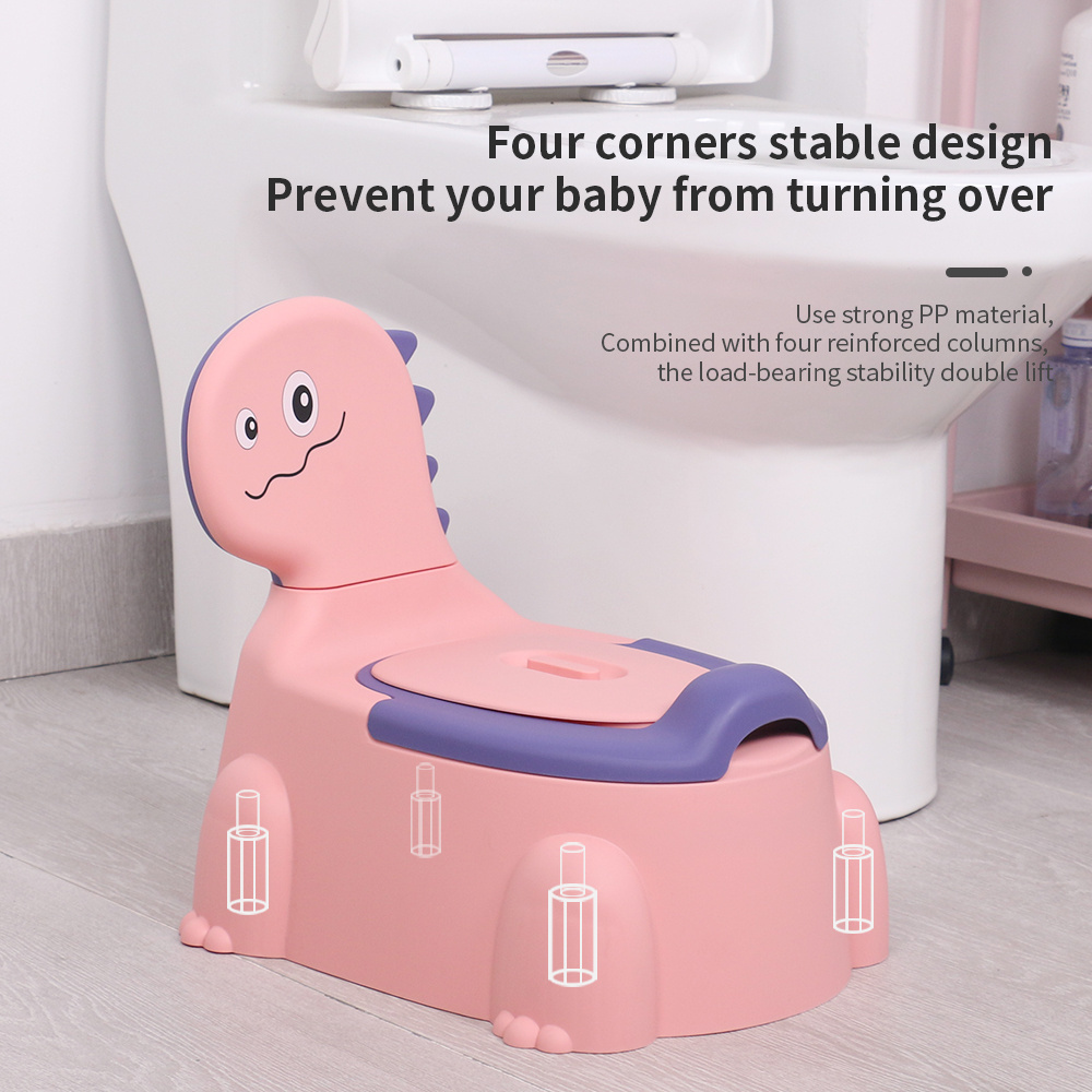 2023 Baby Cartoon Chair Toilet 2023 New Release Dinosaur Baby Potty Seat For Potty Training Portable Kids Potty Trainer Chair