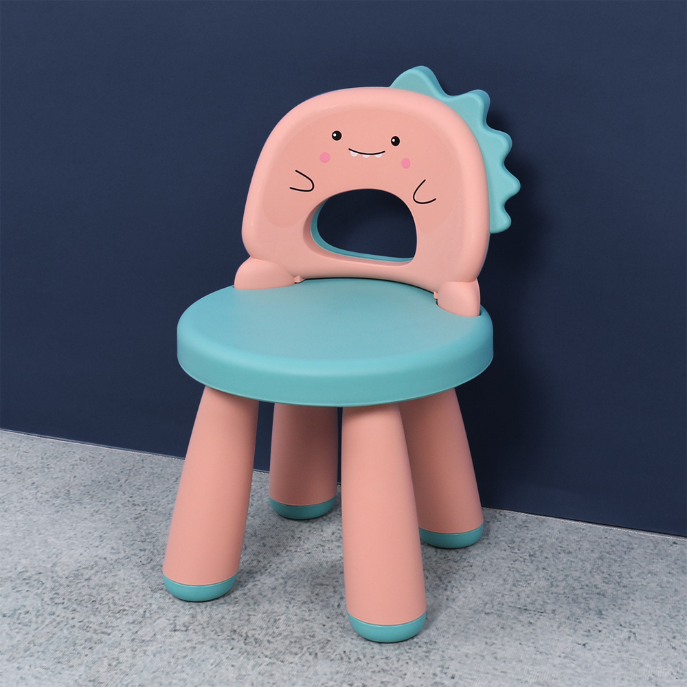 Children's small stool home cartoon bench baby low stool seat animal stool plastic cartoon chair kid chair plastic folding chair