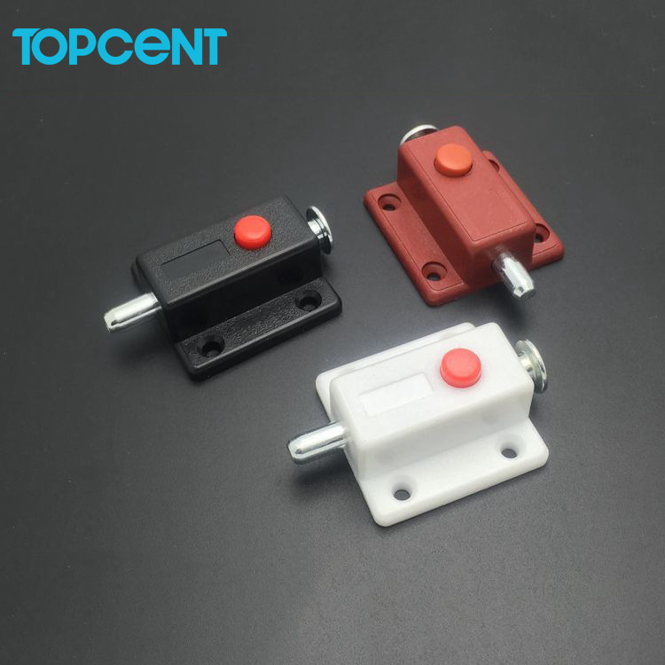 TOPCENT Furniture hardware Safety push open system cabinet door catch magnet touch latch push magnetic catches