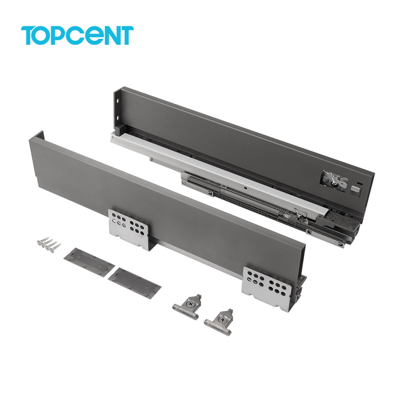 Topcent Heavy Duty Metal Box Drawer Slide With Rolling Drawers Taiming Full Extension Soft Close Drawer Slides