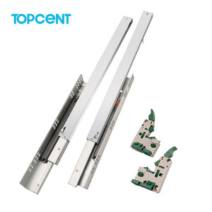 TOPCENT heavy duty undermount drawer slides soft close us general tool box parts drawer slides