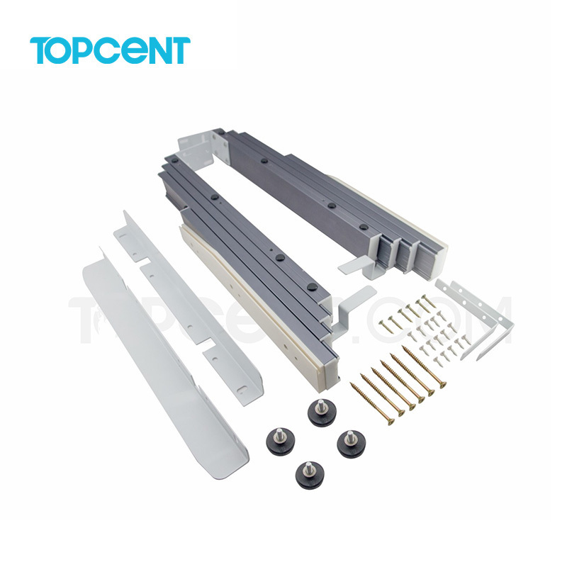 TOPCENT Custom Sections Foldable Table Mechanism Extending Table Mechanisms Ball Bearing Drawer Slides