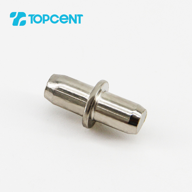 Topcent Furniture Hardware cabinet fitting 3mm shelf pin concealed invisible cabinet shelf support