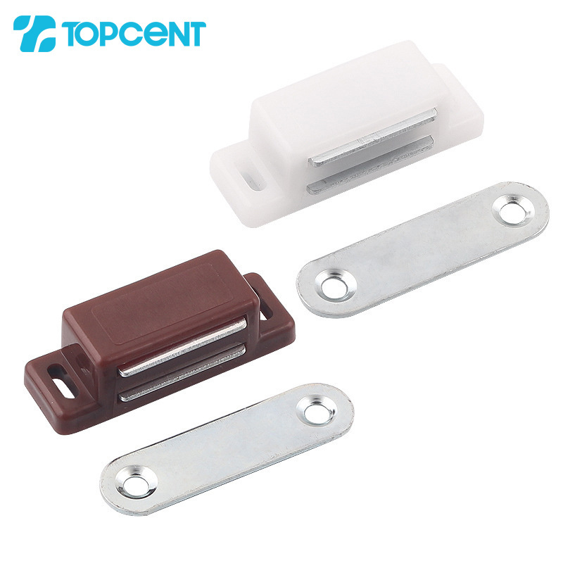 TOPCENT Multi-Specification Cabinet Door Magnetic Door Lock Cabinet Hardware Home Kitchen Magnet catches Cabinet Latch