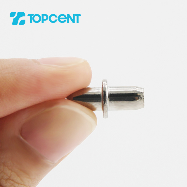 Topcent Furniture Hardware cabinet fitting 3mm shelf pin concealed invisible cabinet shelf support