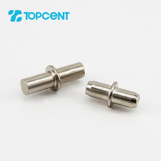 Topcent Furniture Hardware cabinet fitting 3mm shelf pin concealed invisible cabinet shelf support