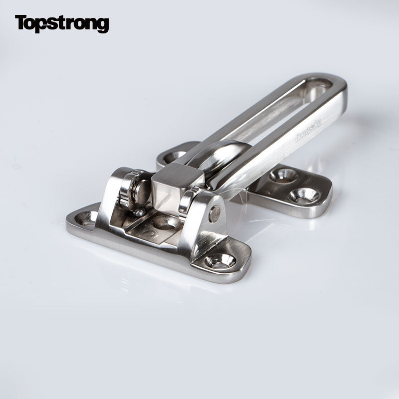 New Product Zinc Alloy Satin Nickel Hotel Safety Door Hardware Security Chain Door Guard