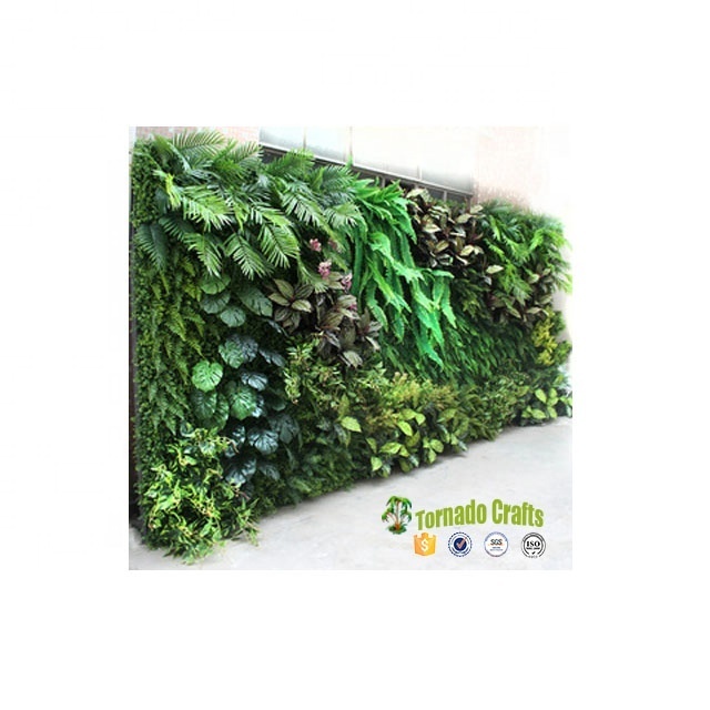 Artificial Grass Plant Wall Decor Artificial Green Moss Living Wall Vertical Green Wall