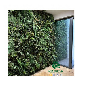 Zhen xin qi crafts  artificial wall plants panel vertical garden green ceiling decoration artificial plant