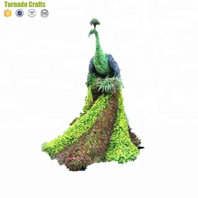 artificial topiary grass animal metal frame animal metal garden animals Garden Landscaping