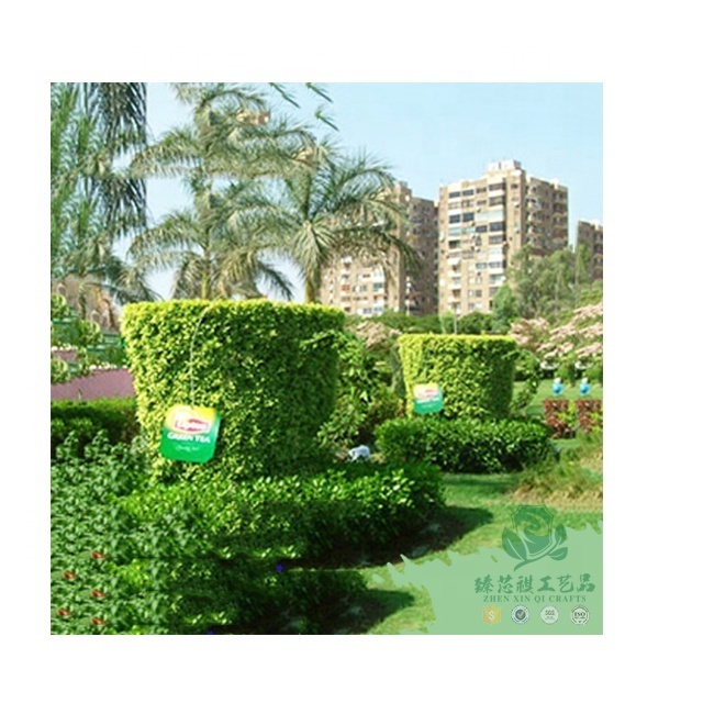 zhen xin qi crafts  factory direct sale large garden ornaments artificial topiary frame animal green sculpture