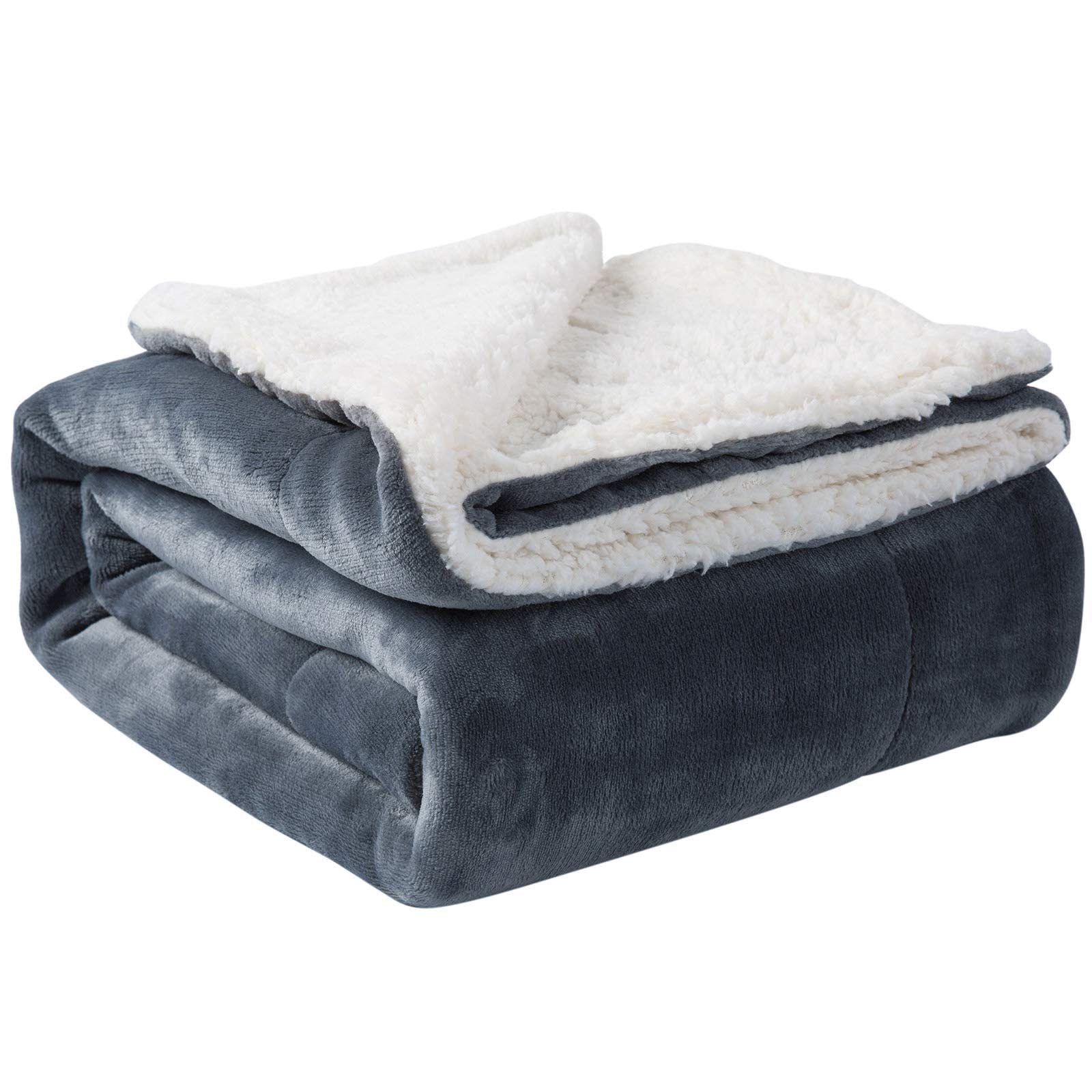 Custom Luxury Warm Cozy Soft Fuzzy Couch Sherpa Throw Flannel Fleece Blankets For Winter