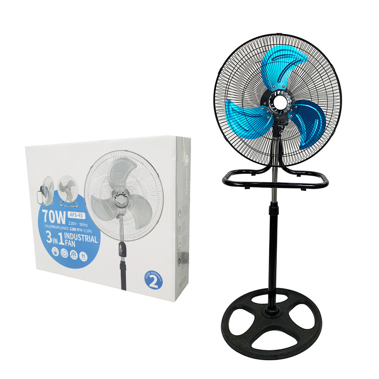 Cheap Price 3 In 1 Home Indoor Air Cooling Electric Pedestal Oscillation Fan 18 Inch Floor Standing Fan With Remote Control