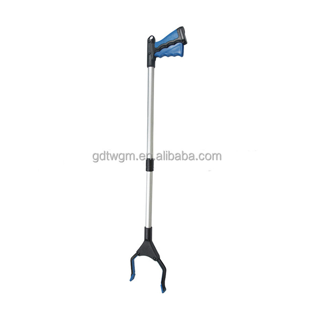 flexible handle litter trash picker grabber telescopic long arm grabber pickup tool extention long reach garbage pick up tool