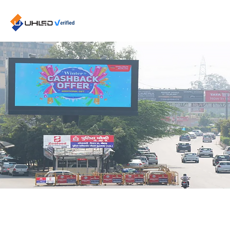 Outdoor waterproof P6.67mm custom size digital signage road advertising screen high temperature resistant led outdoor display