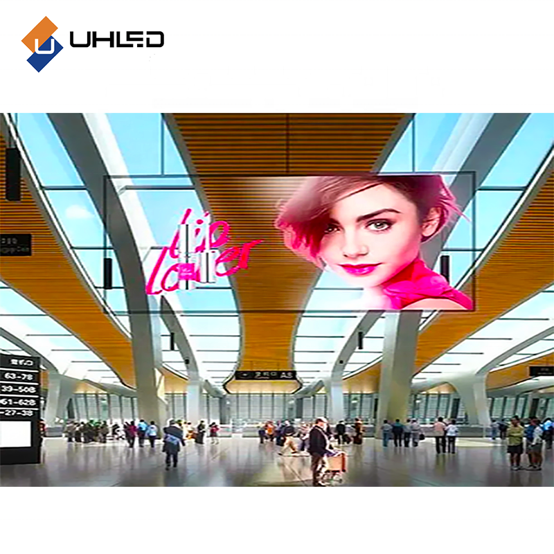 UHLED Hot Sale Full Color Flexible LED Film P6 P8 P10 On Glass Crystal Screen Indoor Transparent LED Film Use For Shop Window